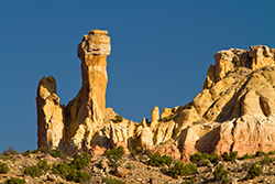 New Mexico - Chimney Rock formation near Ghost Ranch